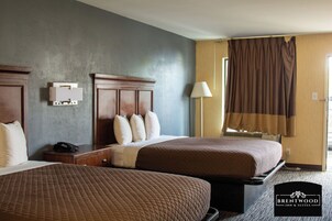 Standard Room, 2 Queen Beds | Iron/ironing board, free WiFi, alarm clocks