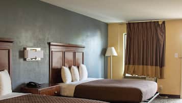 Standard Room, 2 Queen Beds | Iron/ironing board, free WiFi, alarm clocks