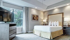 Blendingsgardiner, strykejern/-brett, wi-fi og sengetøy