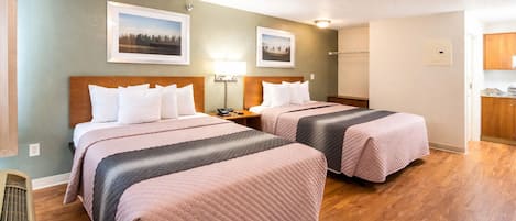 Studio Standard, 2 grands lits, non-fumeur | AccĂšs au Wi-Fi (inclus), literie fournie