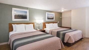 Estudi estàndard, 2 llits de matrimoni, no fumadors | Wifi gratuïta i roba de llit