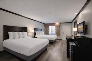 Standard Room, 2 Queen Beds | Desk, soundproofing, iron/ironing board, free WiFi - Discovery Inn (Midvale)