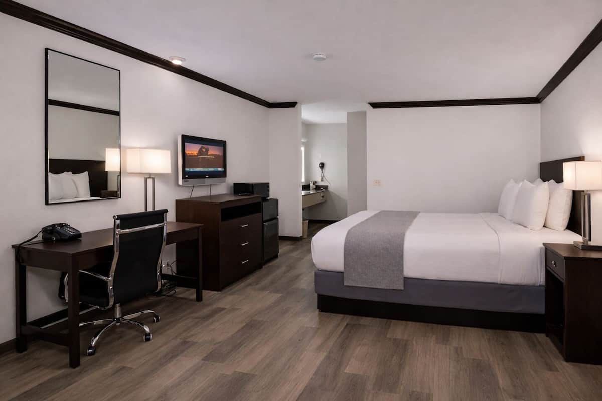 Standard Room, 1 King Bed | Desk, soundproofing, iron/ironing board, free WiFi