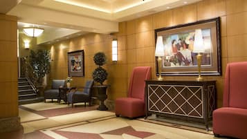 Sala de estar en el lobby