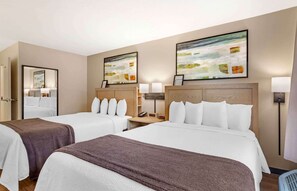 Studio, 2 giường cỡ queen, không hút thuốc | Bàn, bàn ủi/dụng cụ ủi quần áo, truy cập Internet không dây miễn phí 