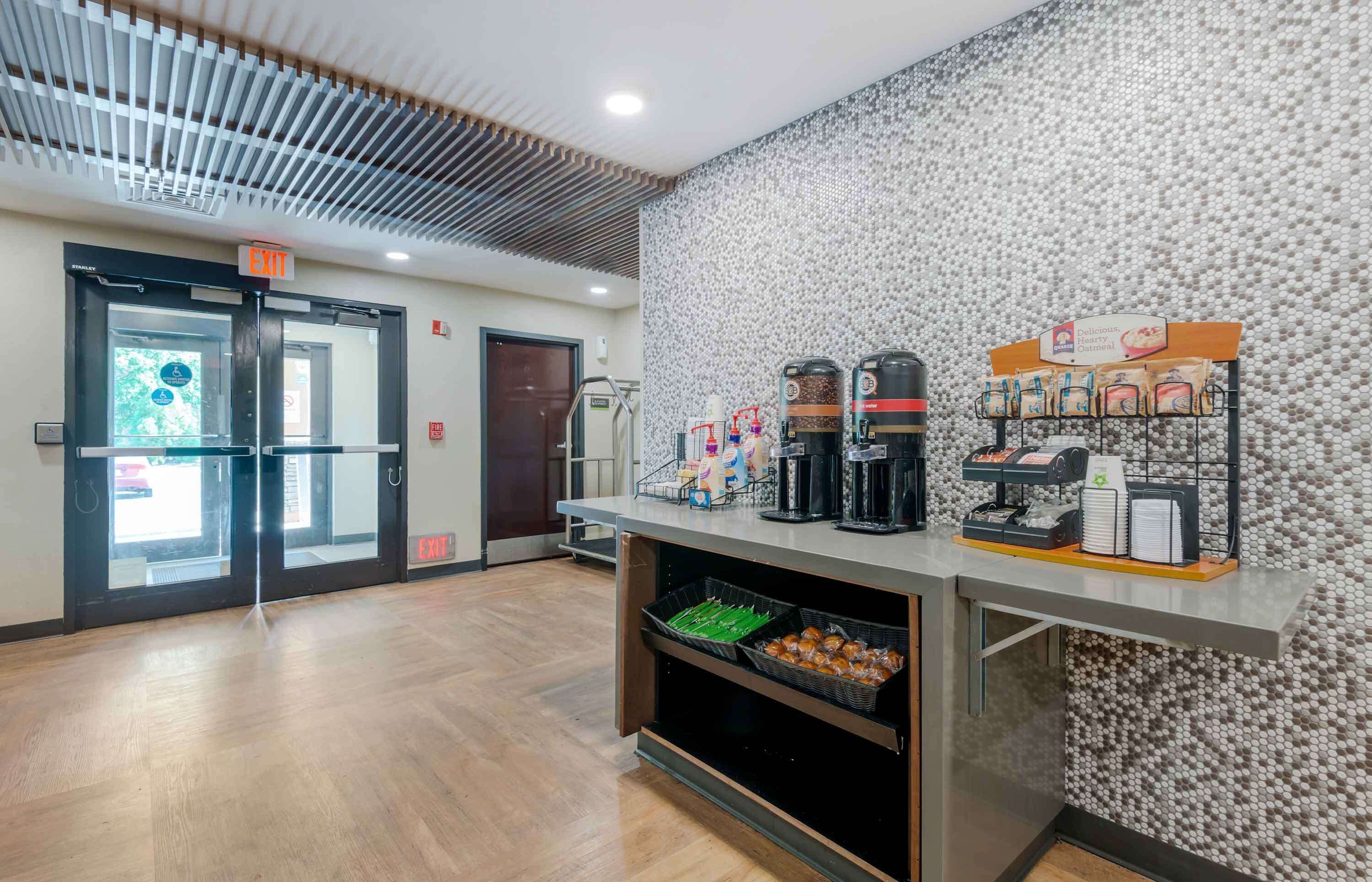 Free daily on-the-go breakfast 