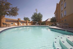 Seasonal outdoor pool