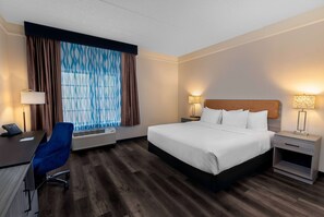 Pillow-top beds, desk, iron/ironing board, free WiFi
