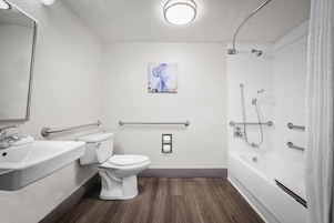 Engellilere uygun banyo