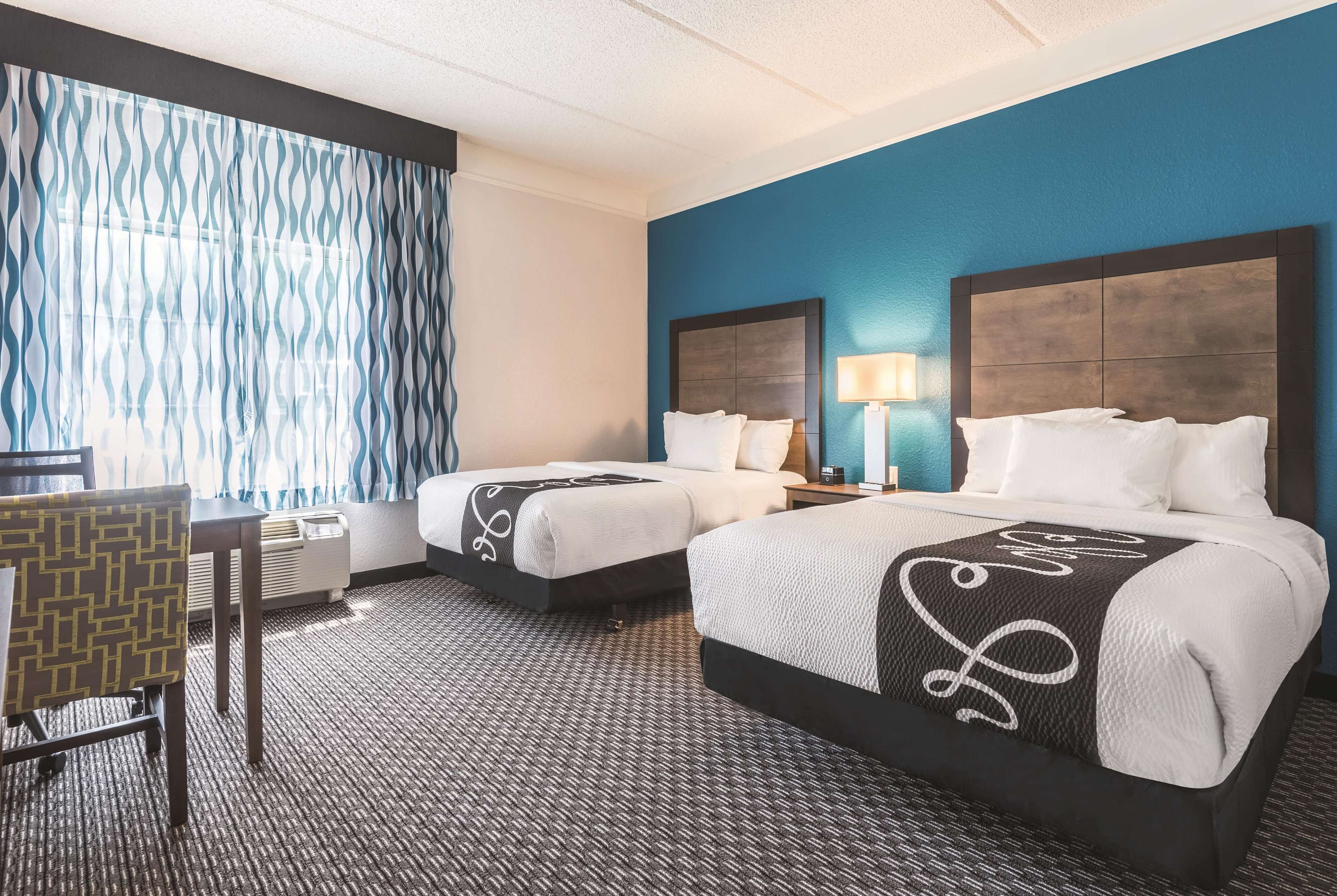 room, 2 double beds, accessible, non smoking (mobility/hearing impaired accessible) | premium bedding, desk, iron/ironing board, free cots/infant beds