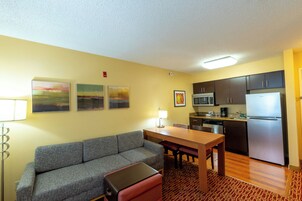 Studio Suite, 2 Queen Beds | In-room safe, desk, iron/ironing board, free cribs/infant beds