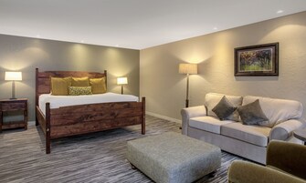 Ropa de cama de alta calidad, caja fuerte, cortinas opacas