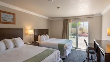 Room, 2 Queen Beds | Premium bedding, down comforters, desk, blackout drapes