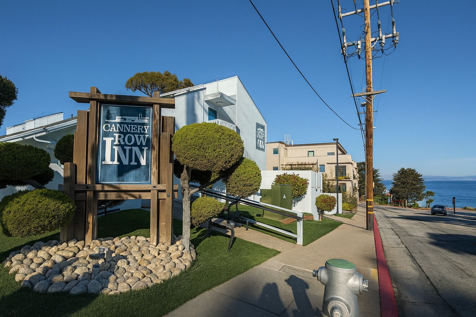 Façade de l’hébergement