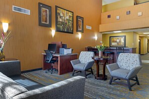 Lobby sitting area