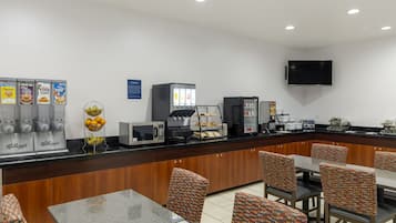 Frokostbuffé er inkludert hver dag