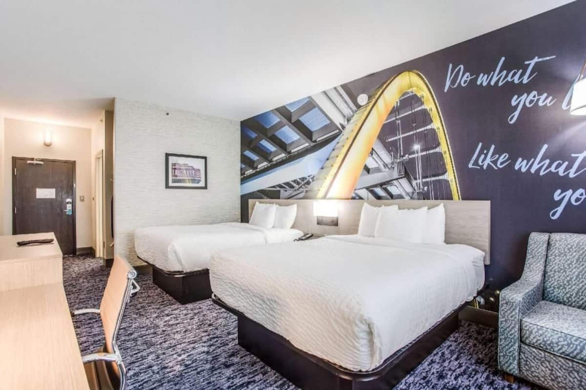 In-room safe, desk, blackout curtains, iron/ironing board