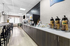 Petit déjeuner continental compris tous les jours