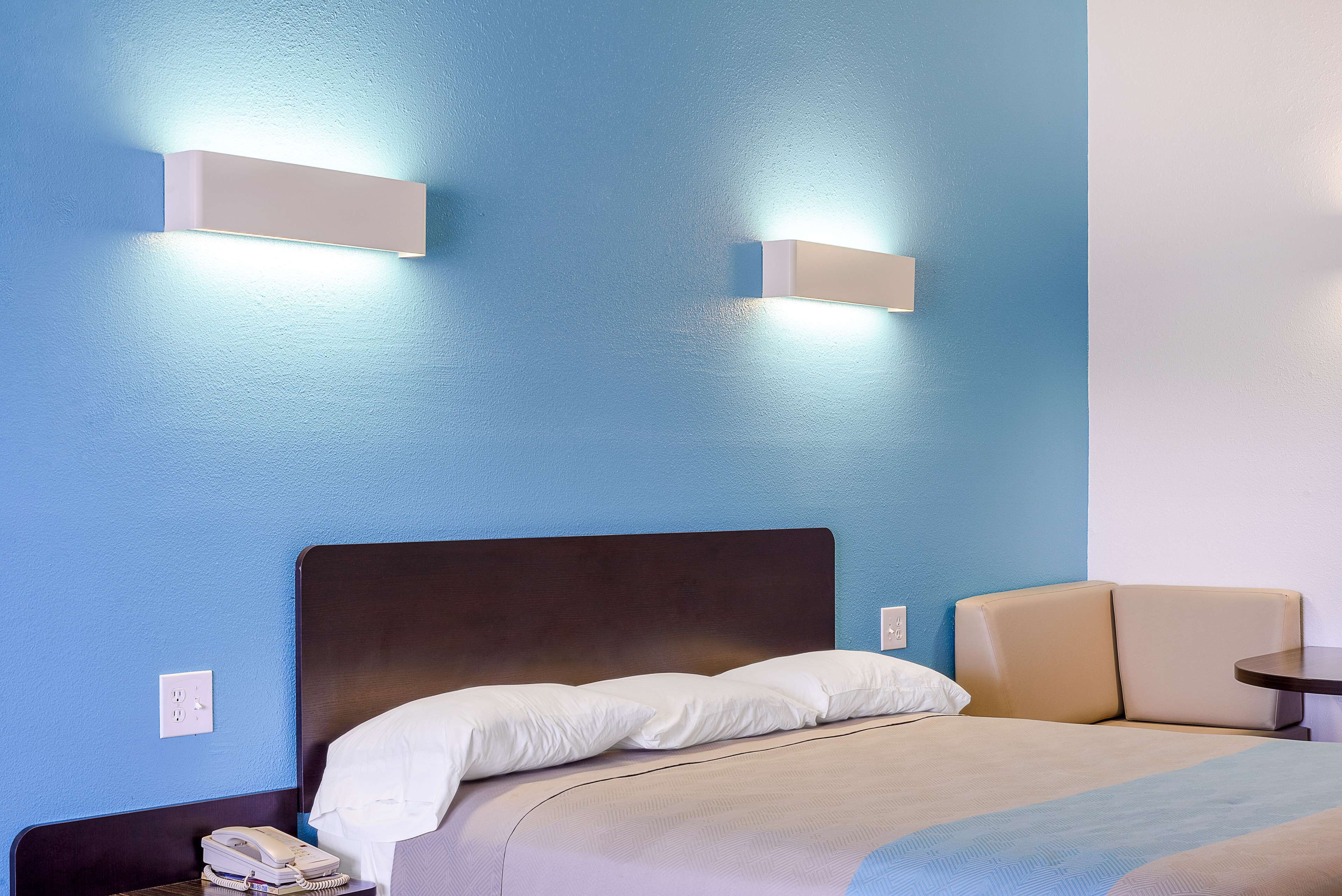 Minibar, desk, laptop workspace, blackout drapes