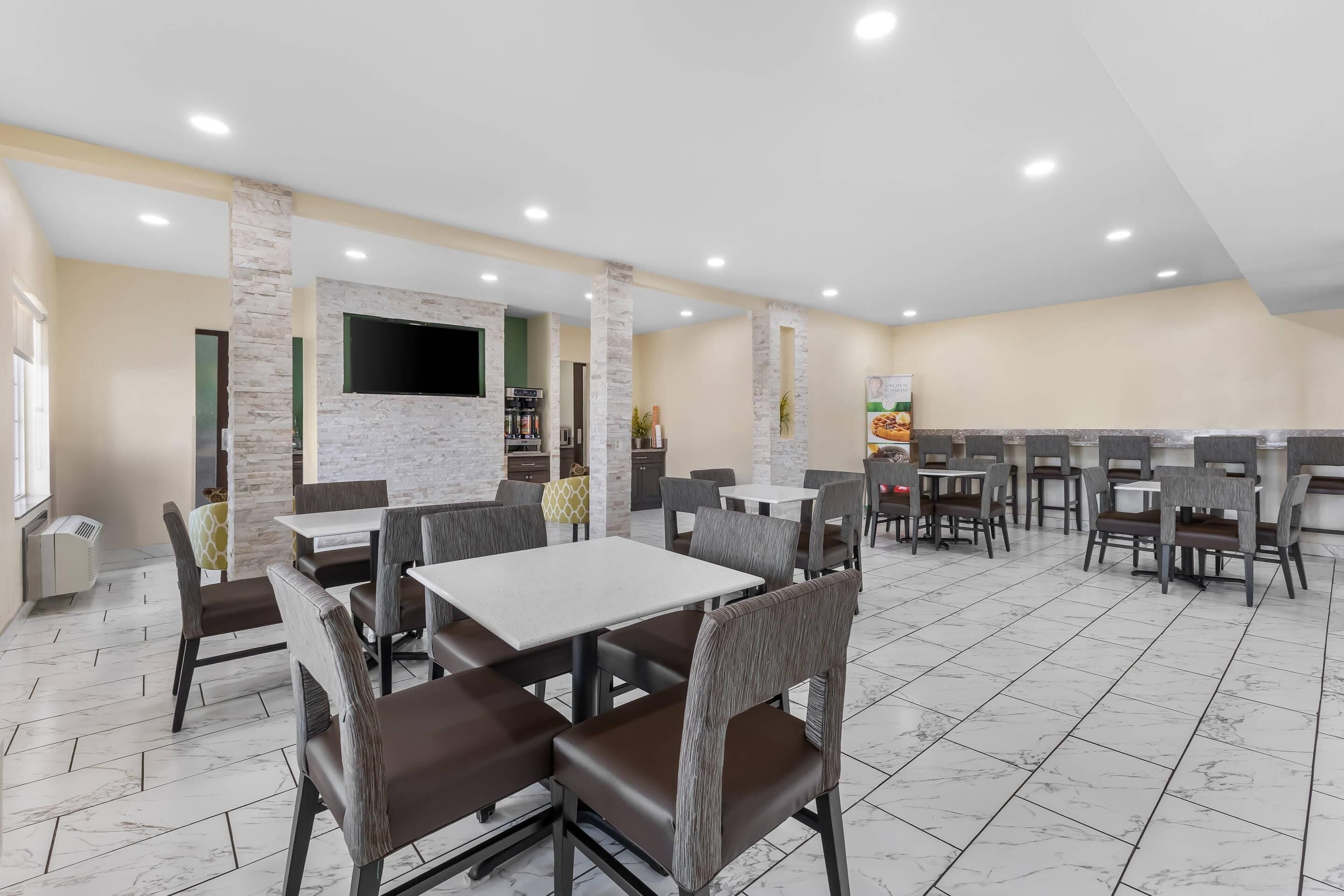 Free daily full breakfast