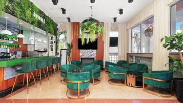 Sala de estar en el lobby