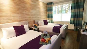 Egyptian cotton sheets, premium bedding, pillowtop beds, minibar