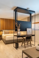 Standard Suite, 1 King Bed | Premium bedding, in-room safe, desk, blackout drapes