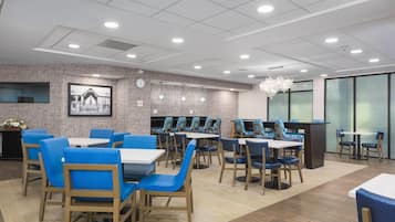 Free daily self-serve breakfast