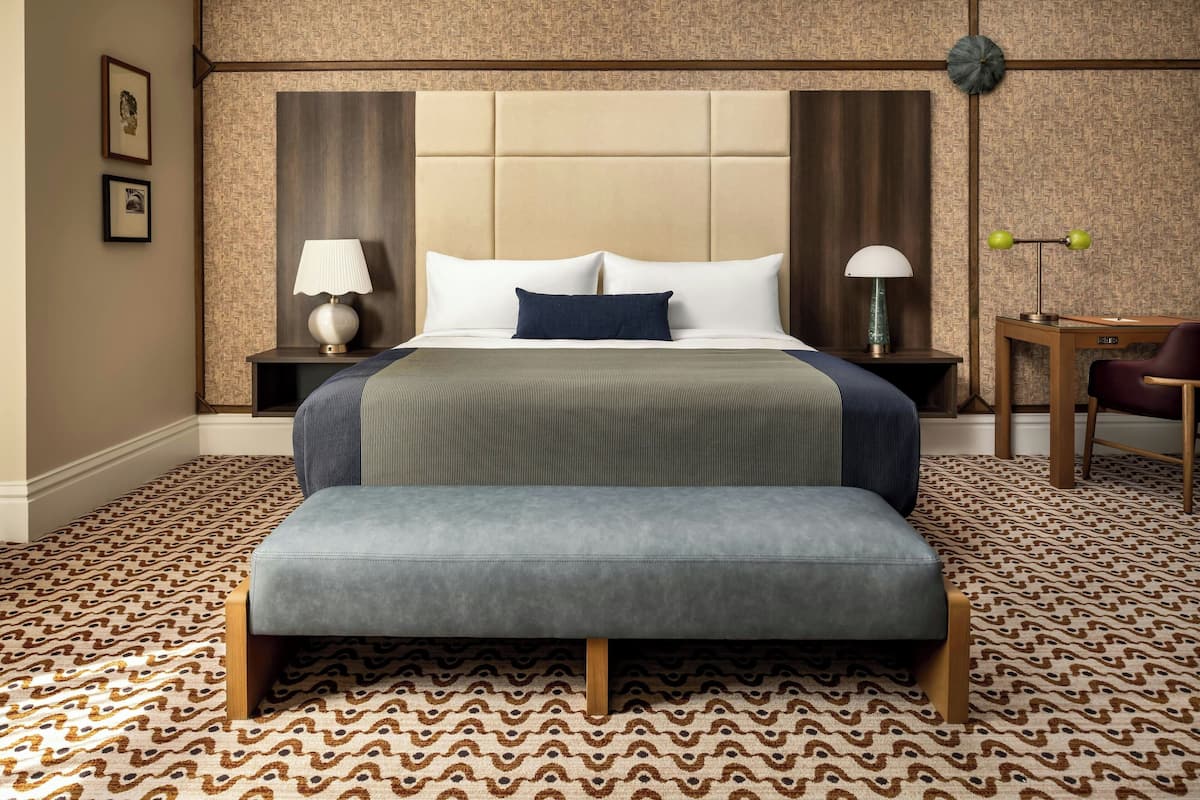 Roupas de cama premium, camas com colchões pillow-top