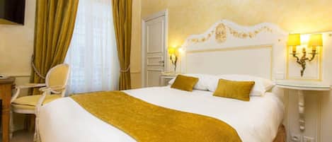 Down duvets, minibar, in-room safe, individually decorated