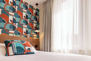 Deluxe-rum - 1 kingsize-säng - icke-rökare (Twin bed on request) | Sängtillbehör av högsta kvalitet och värdeförvaringsskåp på rummet