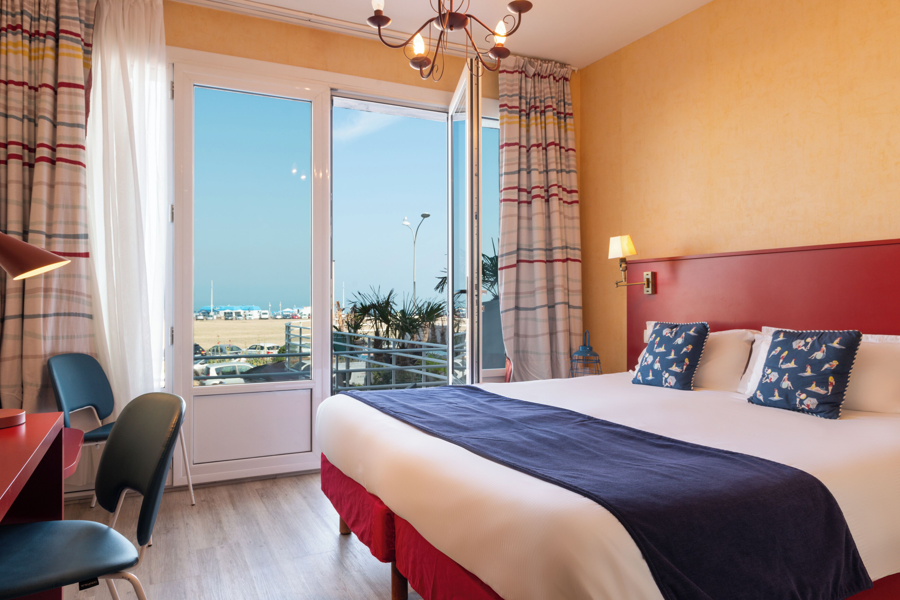 superior double room, terrace, sea view | premium bedding, select comfort beds, in-room safe, desk