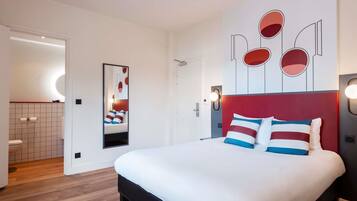 Standaard kamer, 1 tweepersoonsbed | Luxe beddengoed, individueel gedecoreerd, individueel gemeubileerd