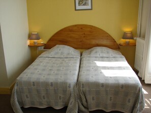 Desk, blackout curtains, iron/ironing board, cots/infant beds - Hotel de Paris et des Voyageurs (Valence)