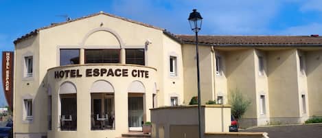 Fassade der Unterkunft