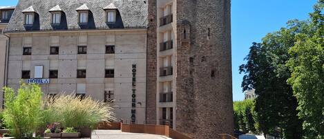 Façade de l’hébergement