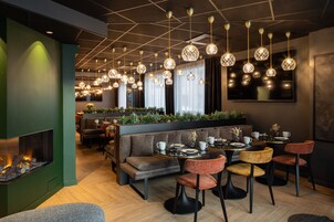 Sala de estar en el lobby