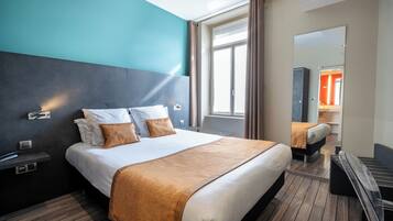 Literie de qualité supérieure, coffres-forts dans les chambres