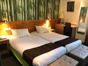 Down duvets, memory-foam beds, individually decorated