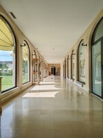 Handrails in hallways