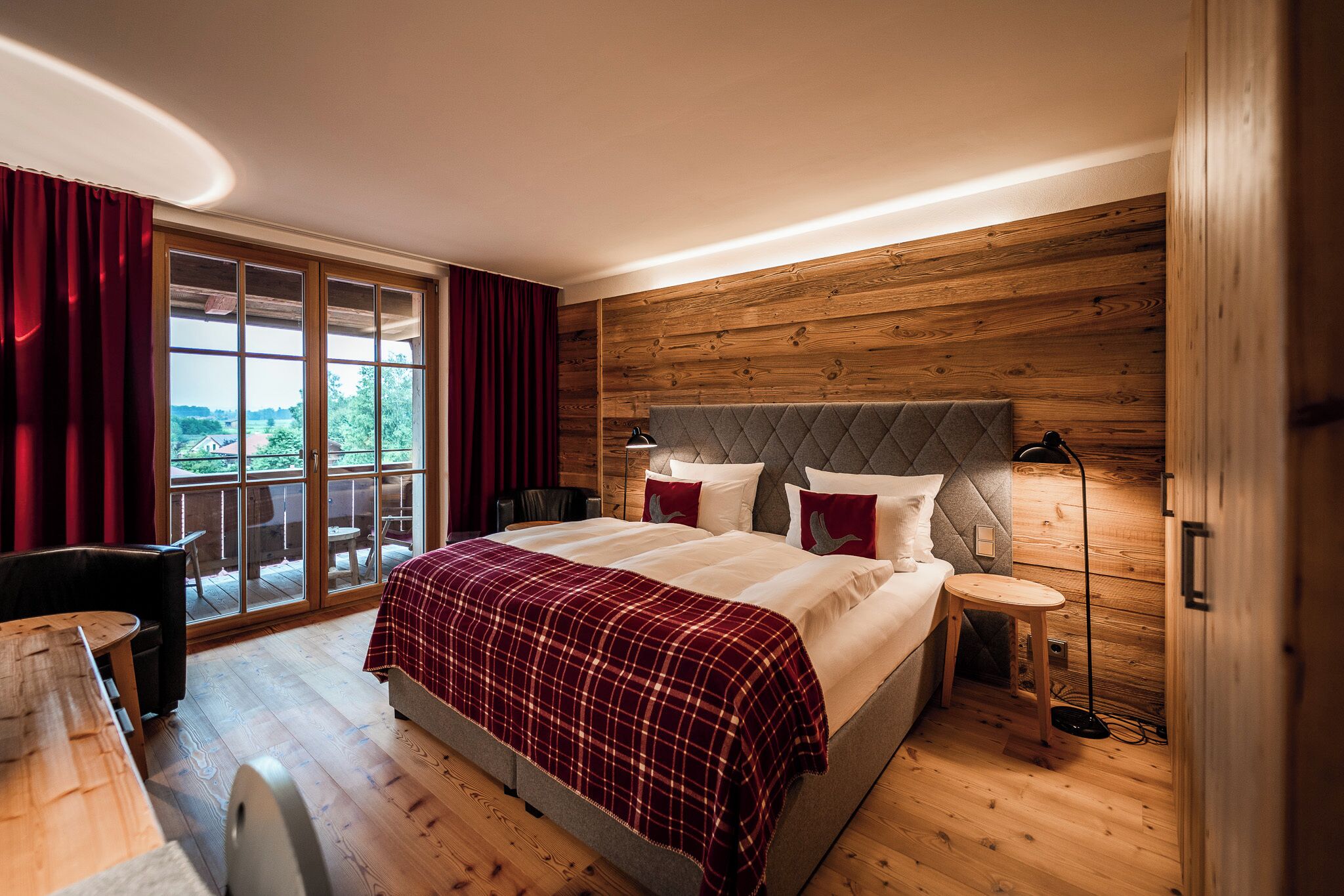 Superior-Doppelzimmer (Geigelstein) | Hochwertige Bettwaren, kostenlose Minibar, Zimmersafe, Schreibtisch