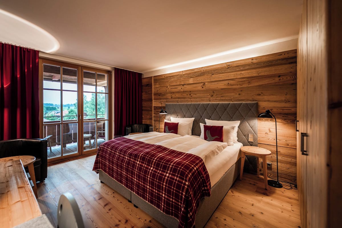 Superior-Doppelzimmer (Geigelstein) | Hochwertige Bettwaren, kostenlose Minibar, Zimmersafe, Schreibtisch