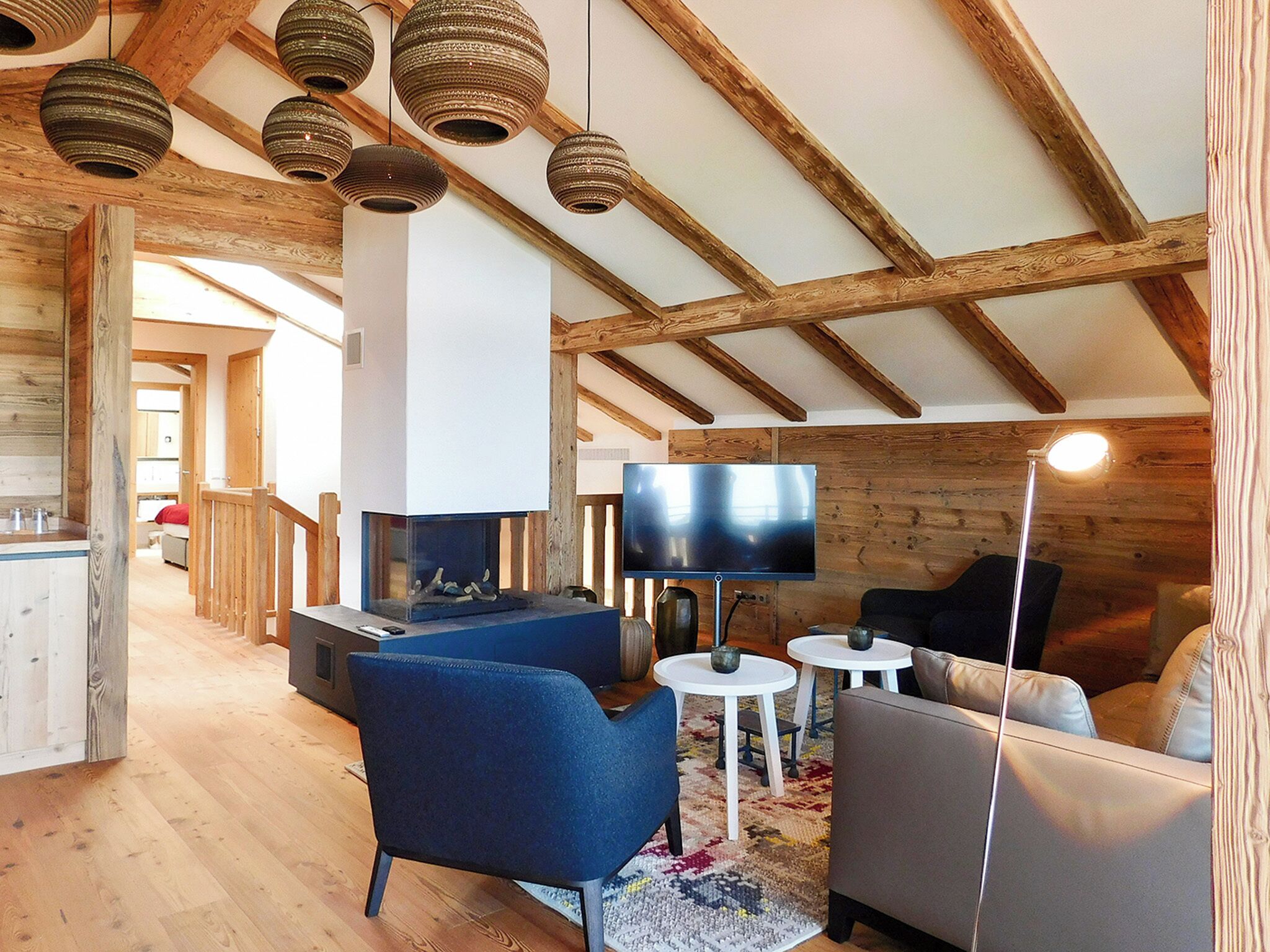 Suite (Achental) | Area soggiorno | TV a schermo piatto