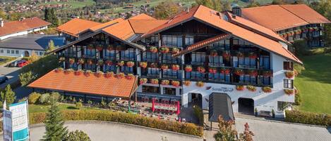 Façade de l’hébergement