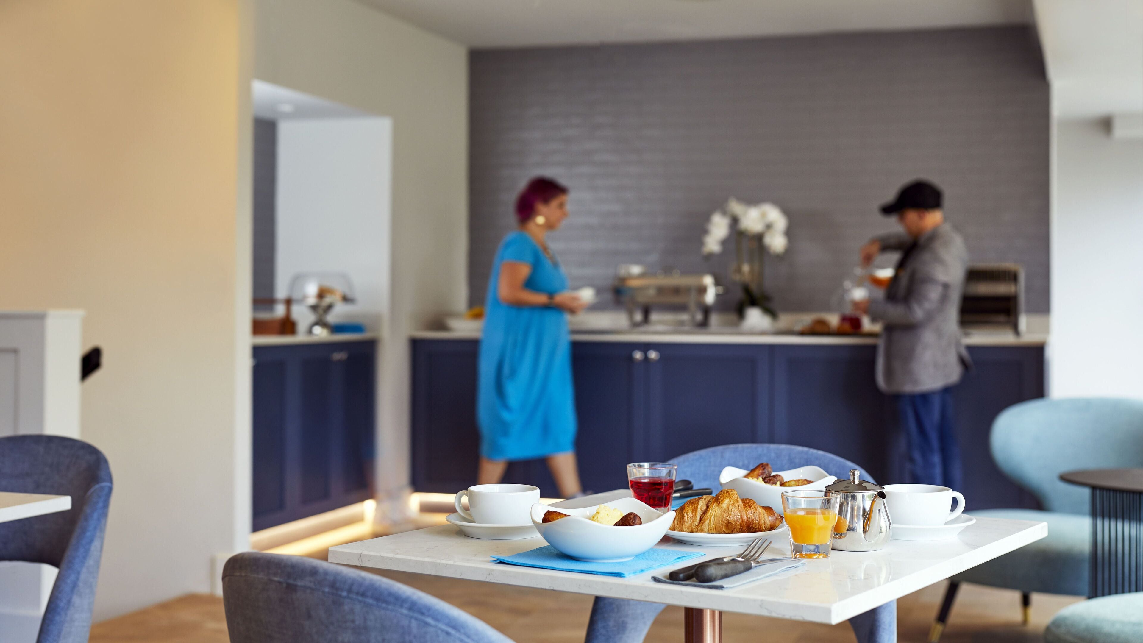 daily buffet breakfast (eur 20.50 per person)