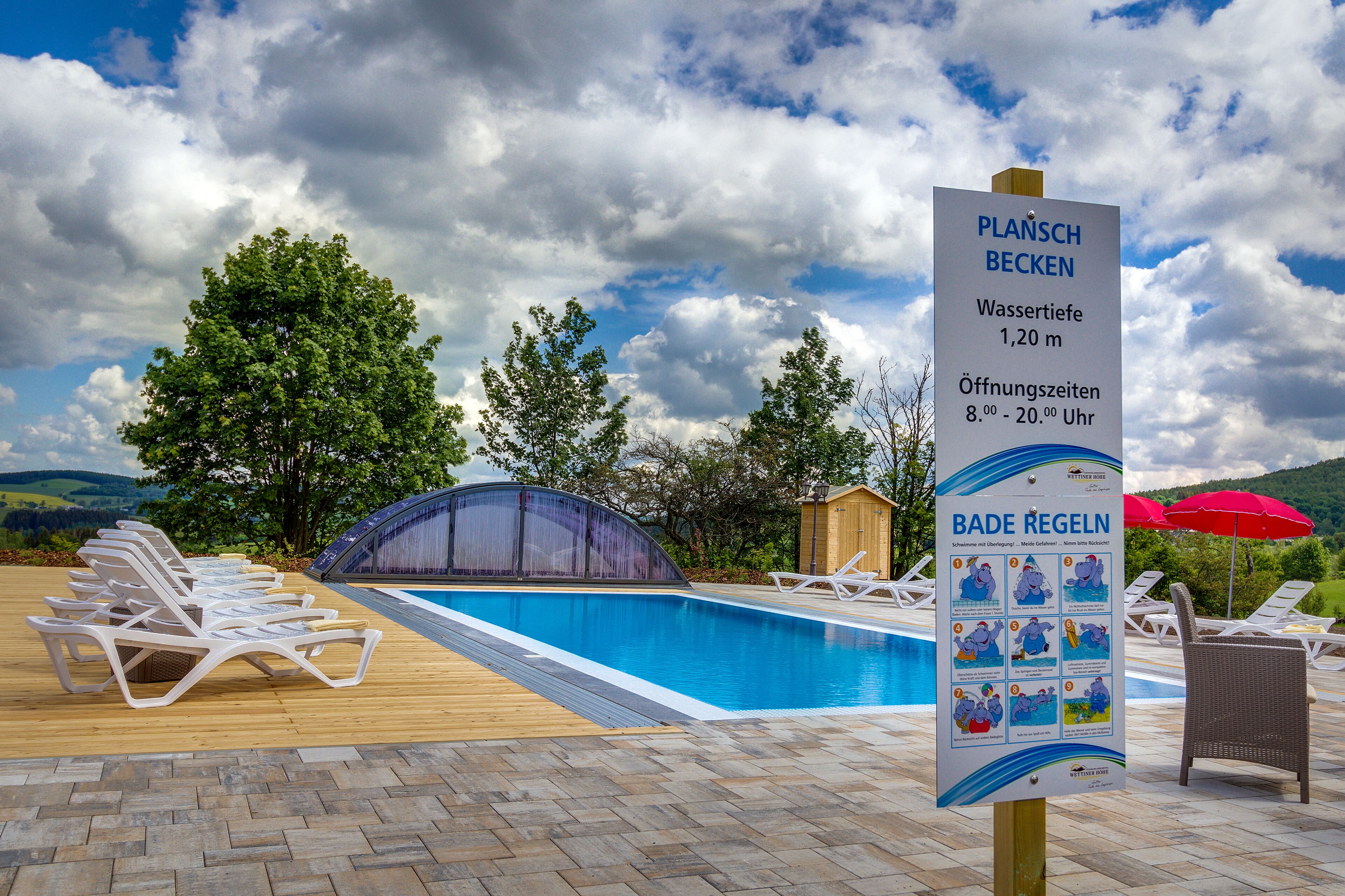 Outdoor pool