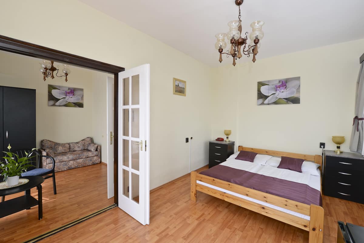 In-room safe, desk, blackout curtains, iron/ironing board