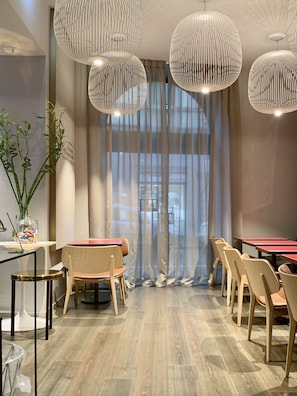 Daily buffet breakfast (EUR 12 per person)