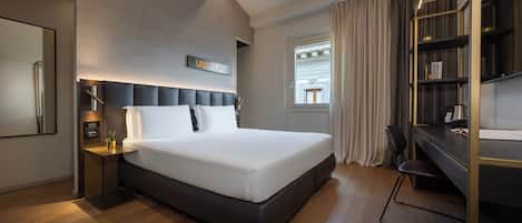 Literie de qualité supérieure, surmatelas, minibar
