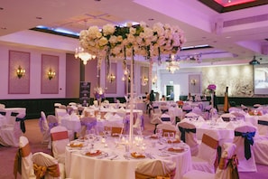 Indoor wedding